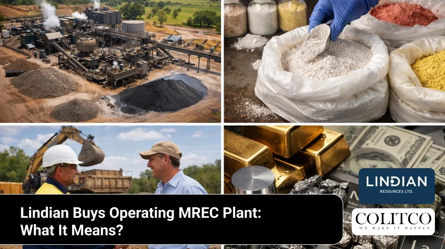 Lindian Buys Operating MREC Plant: What It Means