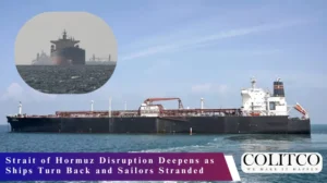 Strait of Hormuz Disruption Deepens as Ships Turn Back and Sailors Stranded