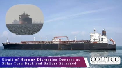 Strait of Hormuz Disruption Deepens as Ships Turn Back and Sailors Stranded