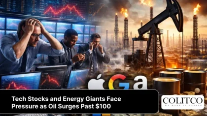 Tech Stocks and Energy Giants Face Pressure as Oil Surges Past US$100