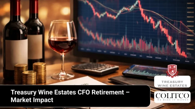 Treasury Wine Estates CFO Retirement – Market Impact