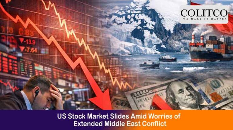 US Stock Market Slides Amid Worries of Extended Middle East Conflict
