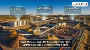 Vault Minerals Kicks Off King of the Hills Plant Upgrade as Stage 1 Commissioning Begins