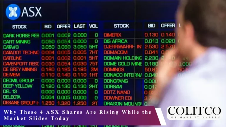 Why These 4 ASX Shares Are Rising While the Market Slides Today