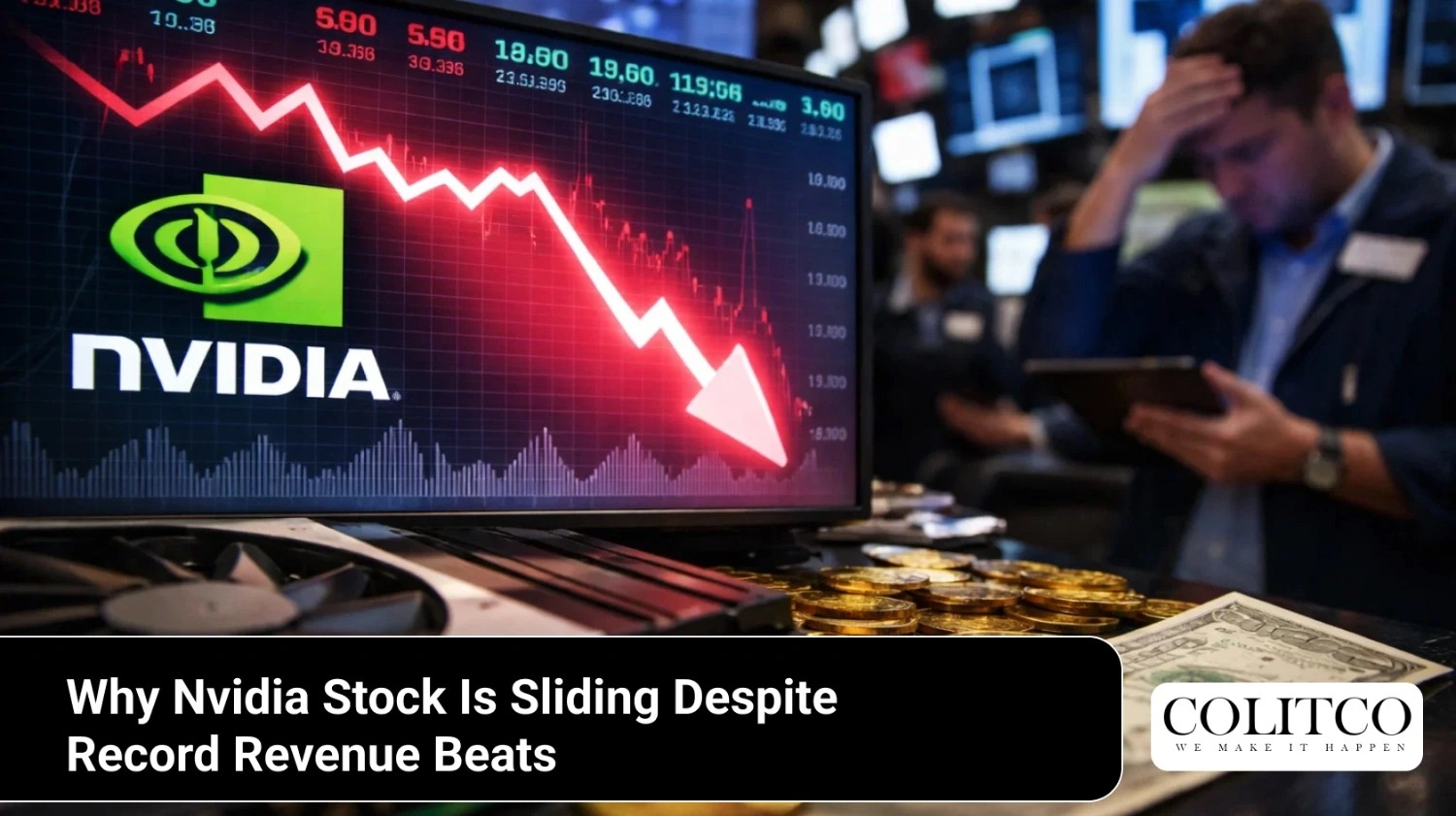 Why Nvidia Stock Is Sliding Despite Record Revenue Beats