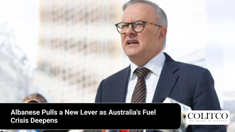 Albanese Pulls a New Lever as Australia's Fuel Crisis Deepens