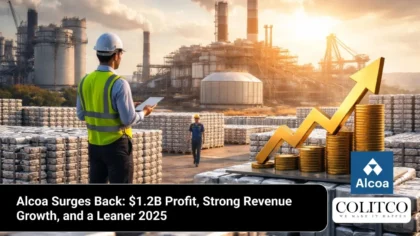 Alcoa Surges Back: $1.2B Profit, Strong Revenue Growth, and a Leaner 2025