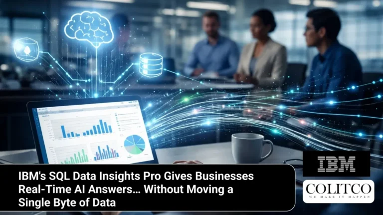 IBM's SQL Data Insights Pro Gives Businesses Real-Time AI Answers… Without Moving a Single Byte of Data