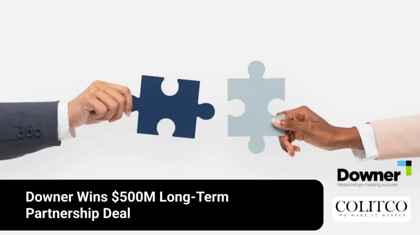 downer wins 500m long term partnership deal