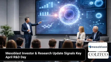 Mesoblast Investor & Research Update Signals Key April R&D Day