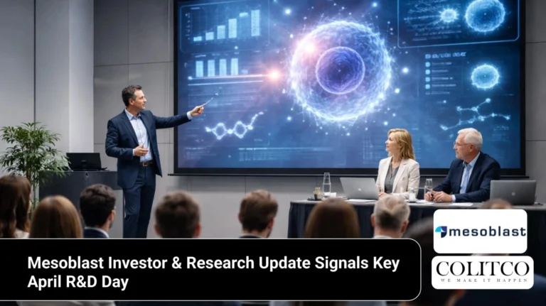 Mesoblast Investor & Research Update Signals Key April R&D Day