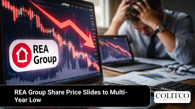 REA Group Share Price Slides to Multi-Year Low