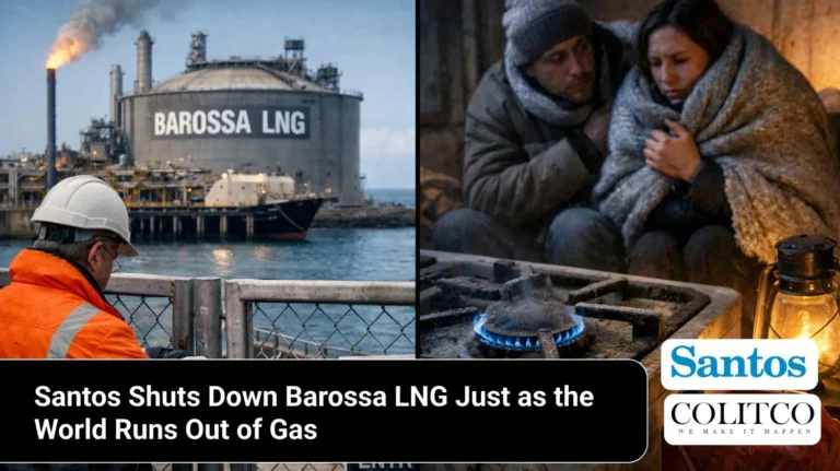 Santos shuts down Barossa LNG project during global gas shortage