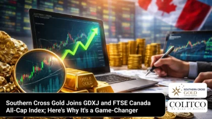 Southern Cross Gold Joins GDXJ and FTSE Canada All-Cap Index; Here's Why It's a Game-Changer