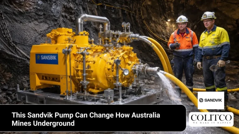 This Sandvik Pump Can Change How Australia Mines Underground