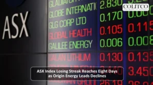 ASX Index Losing Streak Reaches Eight Days as Origin Energy Leads Declines