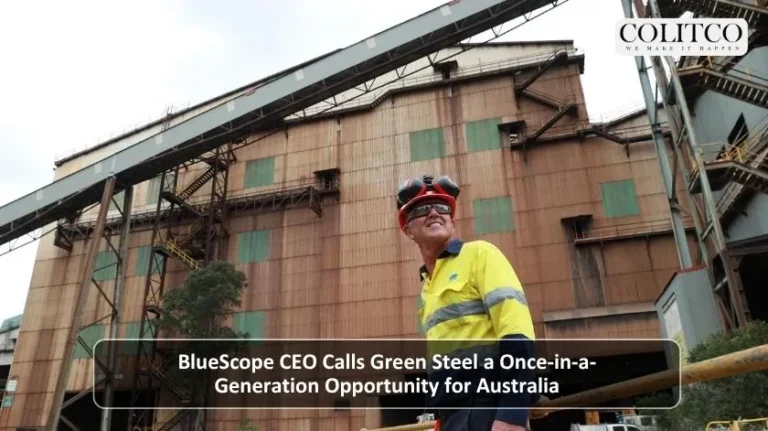 BlueScope CEO Calls Green Steel a Once-in-a-Generation Opportunity for Australia