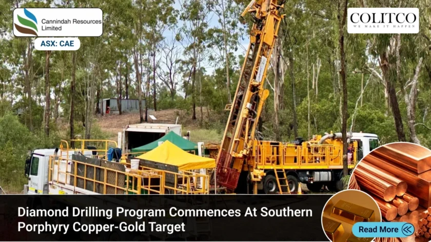 Cannindah Resources Fires Up Diamond Drilling at Southern Porphyry Copper-Gold Target in a Potentially Transformational Move