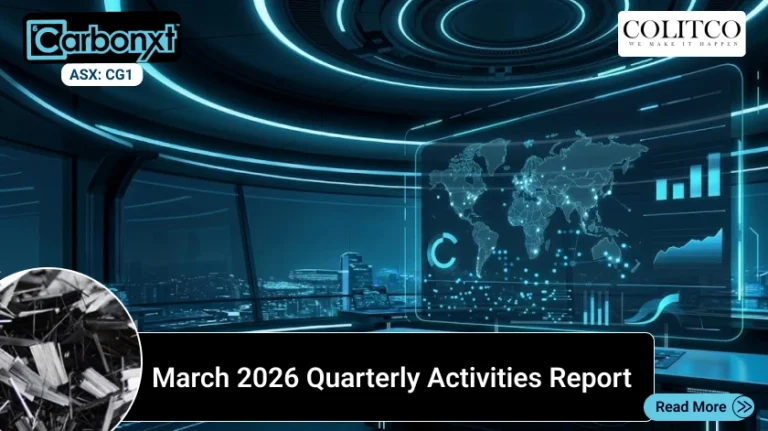 Carbonxt March ’26 Quarterly Update: The Company Eyes Growth Inflection Point as Kentucky Plant Nears Start-Up and New Orders Build Momentum