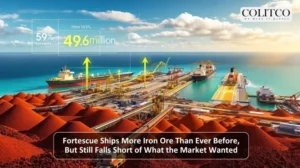 Fortescue Ships More Iron Ore Than Ever Before, But Still Falls Short of What the Market Wanted