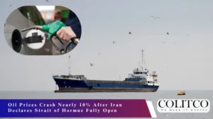 Oil Prices Crash Nearly 10% After Iran Declares Strait of Hormuz Fully Open