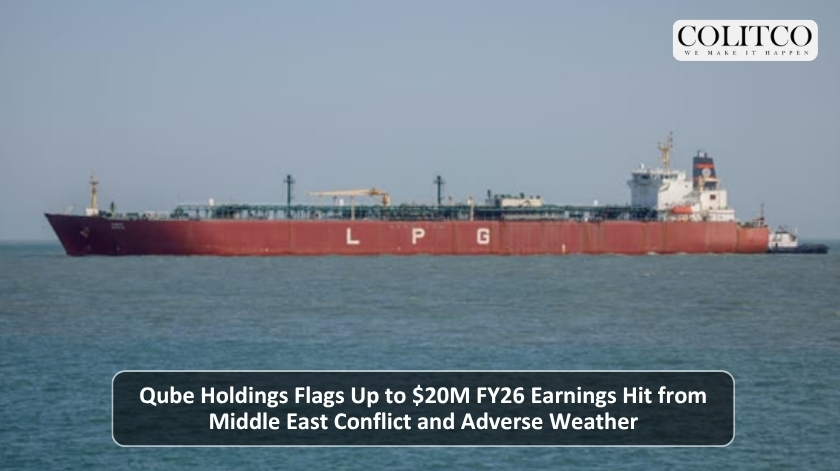 Qube Holdings Flags Up to $20M FY26 Earnings Hit from Middle East Conflict and Adverse Weather