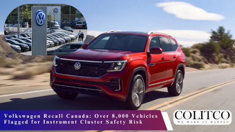 Volkswagen Recall Canada: Over 8,000 Vehicles Flagged for Instrument Cluster Safety Risk