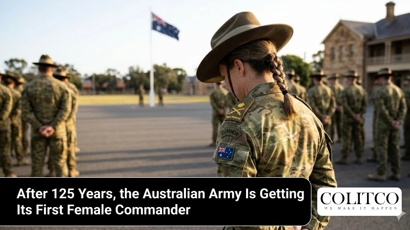 after 125 years the australian army is getting its first female commander