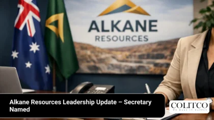 alkane resources leadership update secretary appointment