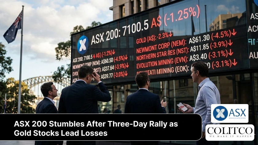 asx 200 falls gold stocks lead losses