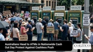 Australians Head to ATMs in Nationwide Cash Out Day Protest Against Cashless Push