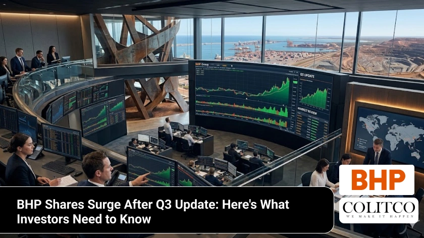 bhp shares surge q3 update investor outlook