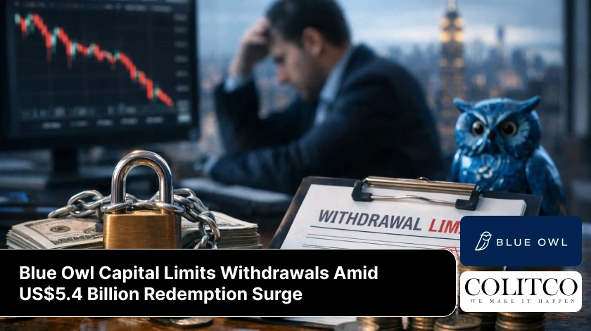 blue owl capital limits withdrawals amid us54 billion redemption surge
