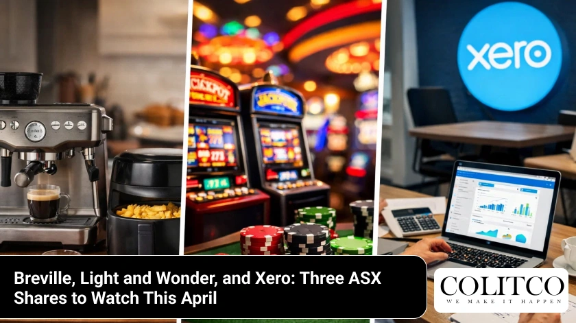 breville light and wonder and xero three asx shares to watch this april