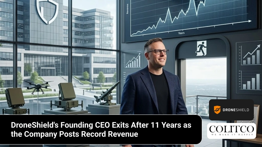 DroneShield's Founding CEO Exits After 11 Years as the Company Posts Record Revenue