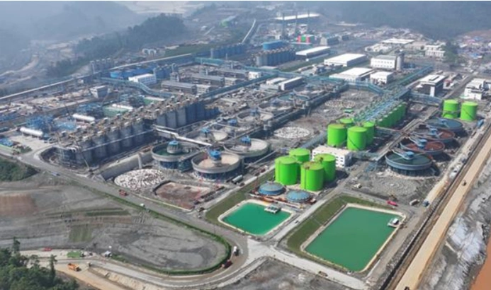 enc hpal smelter facility featuring integrated sulphuric acid plant and power infrastructure in indonesia