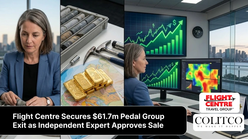 Flight Centre Secures $61.7m Pedal Group Exit as Independent Expert Approves Sale
