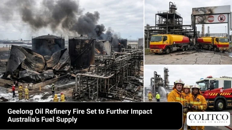 Geelong Oil Refinery Fire Set to Further Impact Australia's Fuel Supply