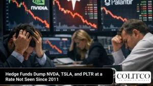 Hedge Funds Dump NVDA, TSLA, and PLTR at a Rate Not Seen Since 2011