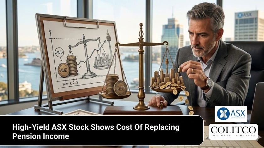 high yield asx stock pension income replacement cost