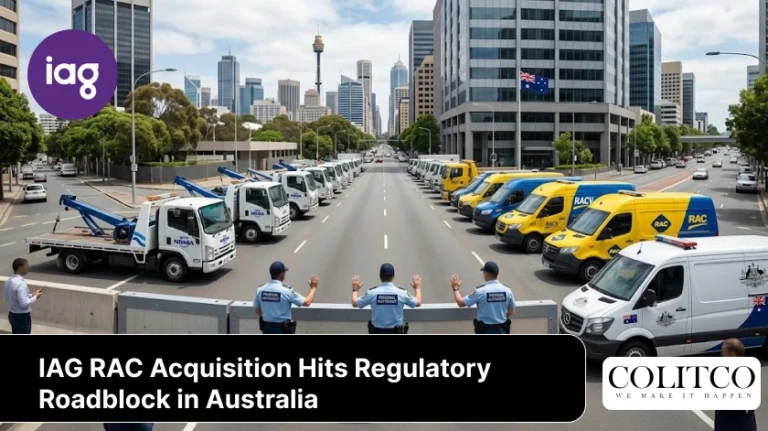 iag rac acquisition regulatory roadblock australia
