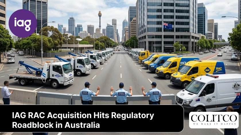 iag rac acquisition regulatory roadblock australia