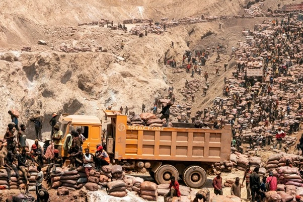 large scale mining operations in the democratic republic of congo a key global supplier of critical minerals