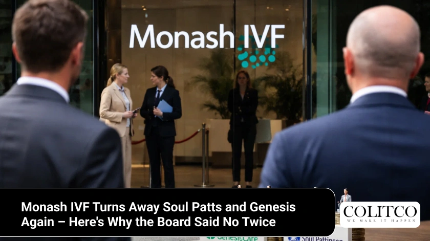 monash ivf takeover bid rejected soul patts genesis reasons board decision