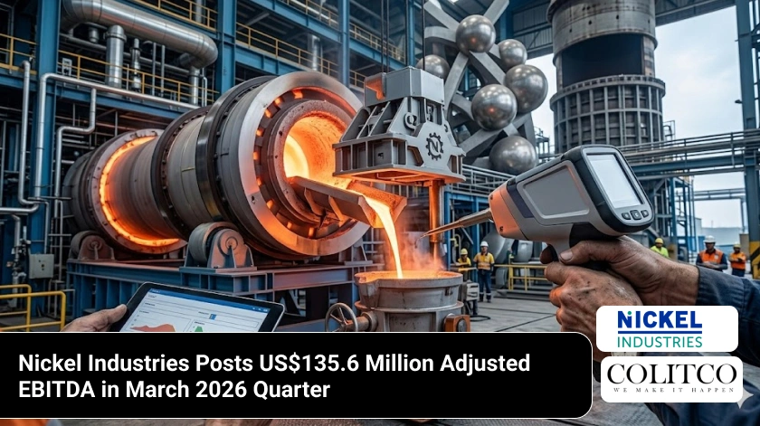nickel industries posts us$135.6 million adjusted ebitda in march 2026 quarter
