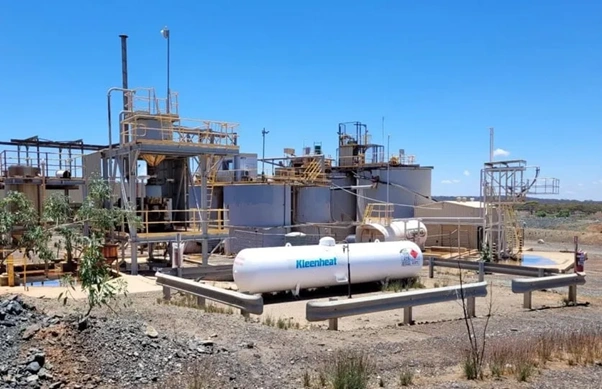 photograph burbanks processing facility near coolgardie western australia