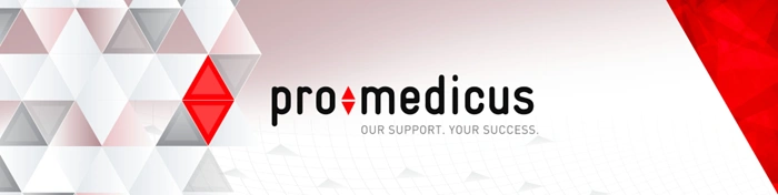 pro medicus limited branding representing healthcare imaging technology provider