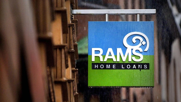 rams home loans signage displayed outside a branch