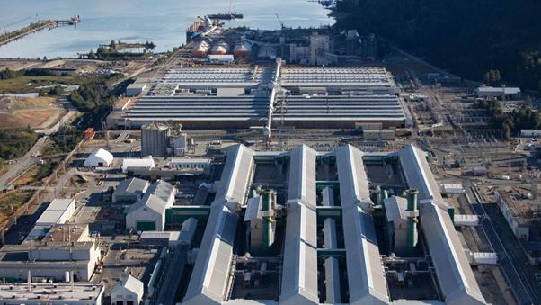 rio tinto bc works aluminium smelter kitimat alumina conveyor system