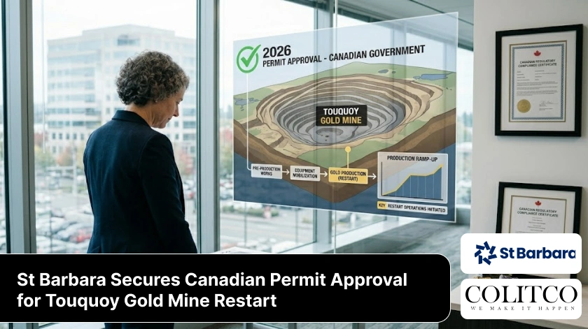 St Barbara Secures Canadian Permit Approval for Touquoy Gold Mine Restart